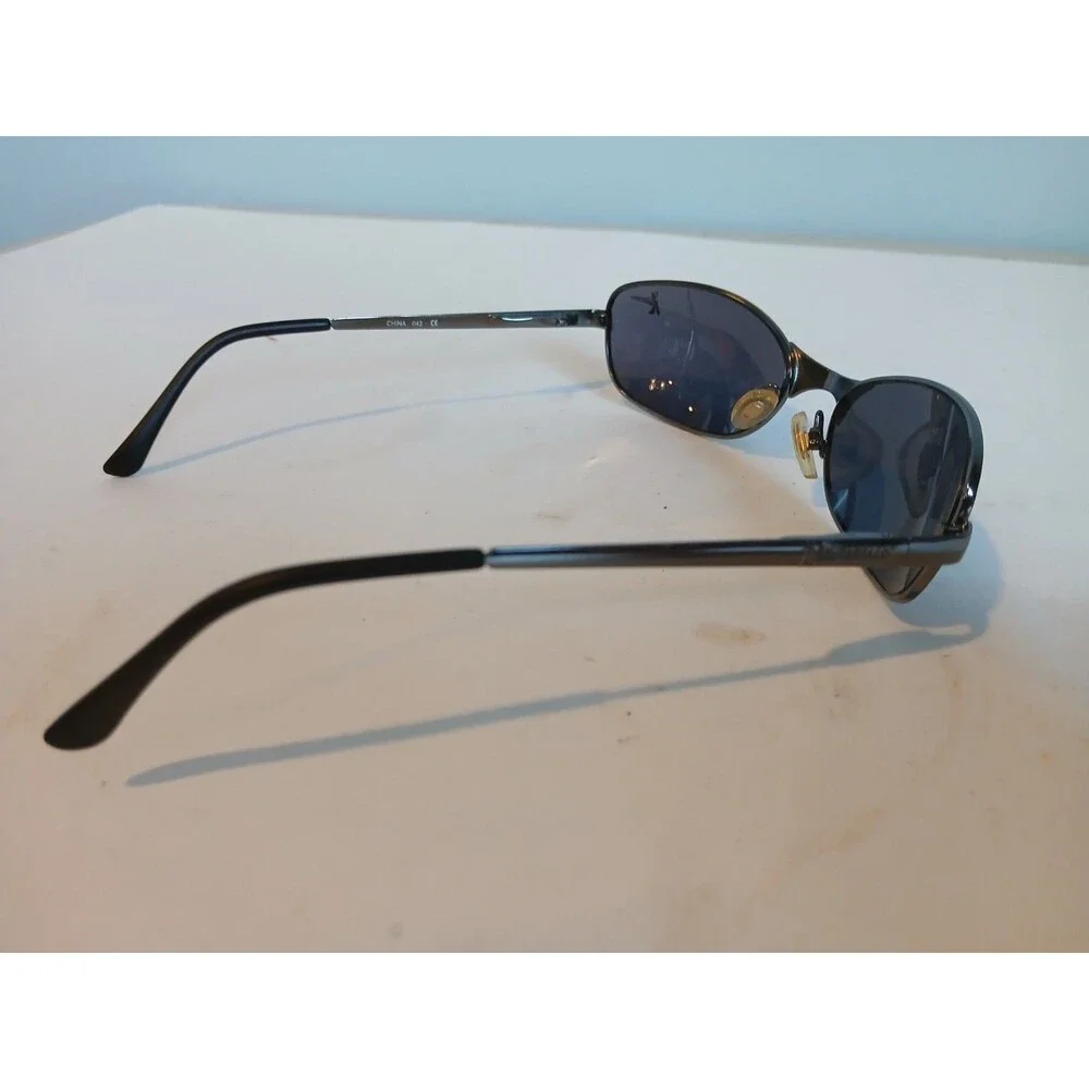 Y2K Sunglasses 90s Matrix Style Glasses Black  Frames Gray Lens  ESPN X Games